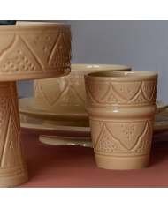 Verre "La Tatouée" - Sable