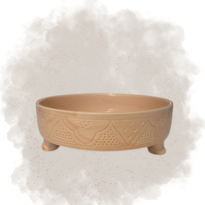 Plat Rondela "La Tatouée" - Sable