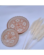 Assiette "L'Authentique" - Marron