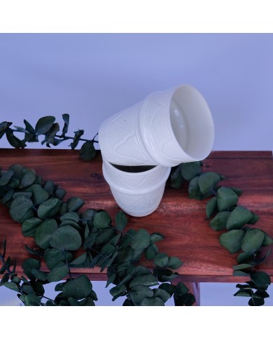 Verre "La Tatouée" - Blanc