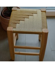 Tabouret tressé - Doré