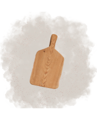 Planche en bois rectangle