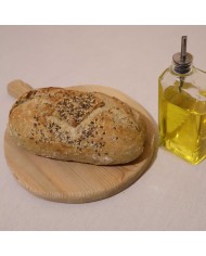 Planche en bois ovale