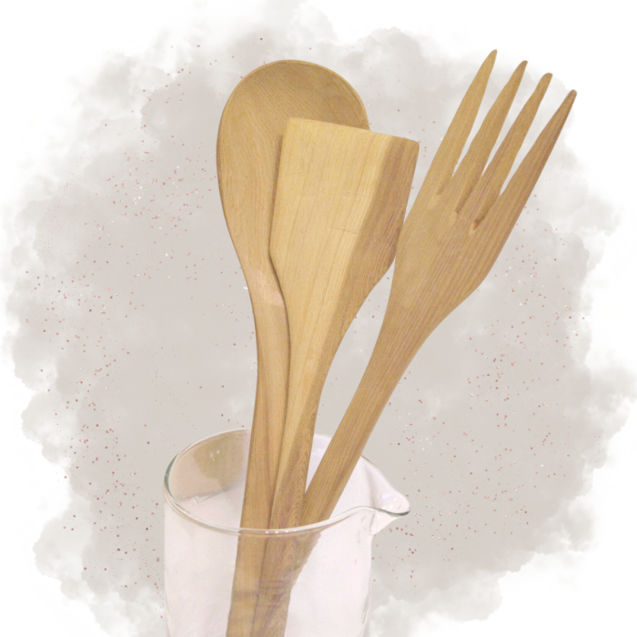 Set de cuillères en bois