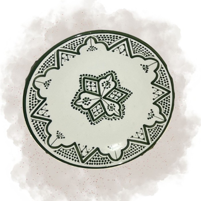 Plat "L'Authentique" - Vert