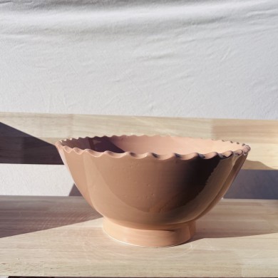 Saladier "La Minimaliste" - Vieux Rose