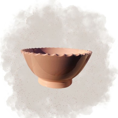 Saladier "La Minimaliste" - Vieux Rose