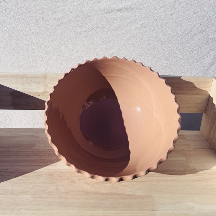 Saladier "La Minimaliste" - Vieux Rose