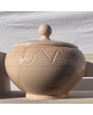 Soupière "La Tatouée" - Sable