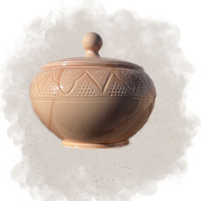 Soupière "La Tatouée" - Sable