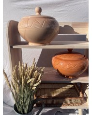 Soupière "La Tatouée" - Terracotta