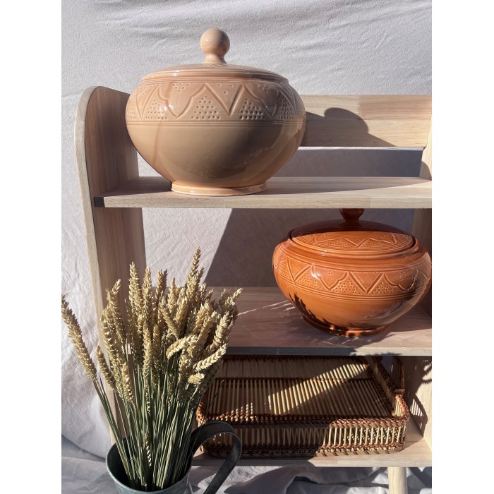 Soupière "La Tatouée" - Terracotta