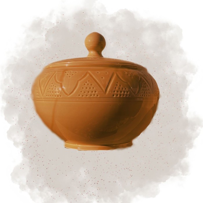 Soupière "La Tatouée" - Terracotta