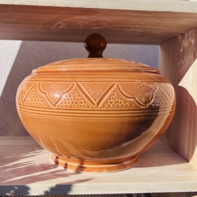 Soupière "La Tatouée" - Terracotta