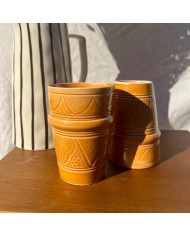 Verre "La Tatouée" - Terracotta