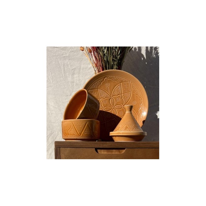 Bol "La Tatouée" - Terracotta