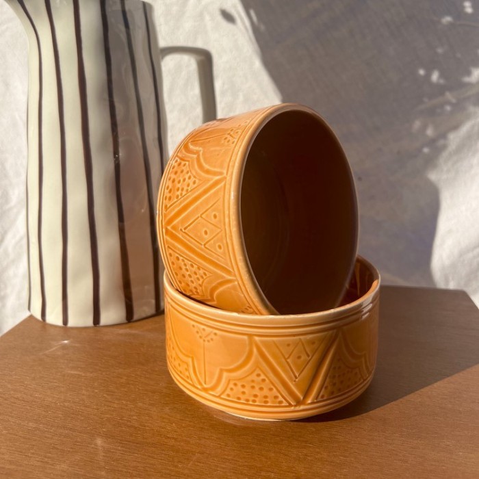 Bol "La Tatouée" - Terracotta