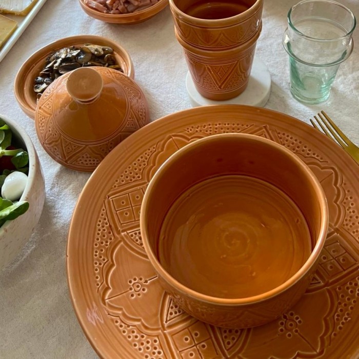 Bol "La Tatouée" - Terracotta