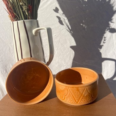 Bol "La Tatouée" - Terracotta