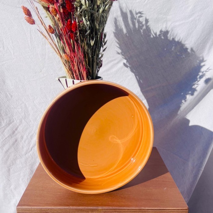 Plat Rondela "La Tatouée" - Terracotta