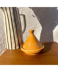 Petit Tajine "La Tatouée" - Terracotta
