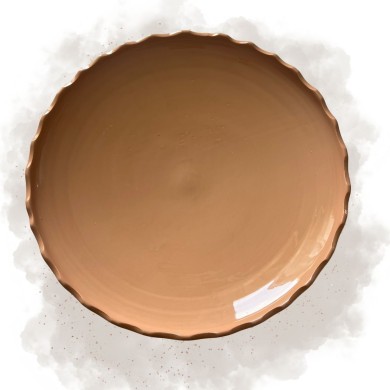 Plat "La Minimaliste" - Vieux Rose