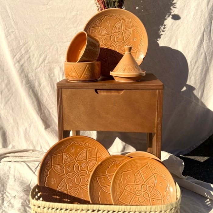 Bol "La Tatouée" - Terracotta