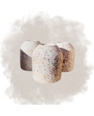 Verre "La Bohème" - Bleu/Gris - Terracotta