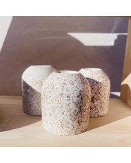 Verre "La Bohème" - Bleu/Gris - Terracotta