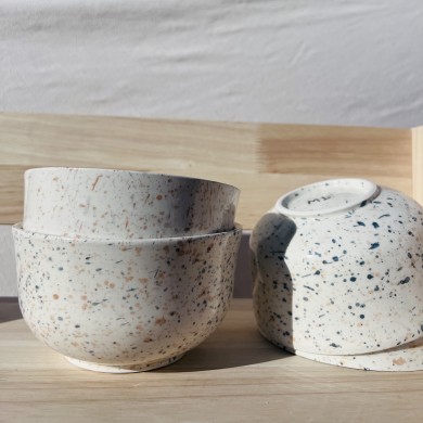 Bol "La Bohème" - Bleu/Gris - Terracotta