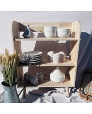 Petit Tajine "La Bohème" - Bleu/Gris - Terracotta