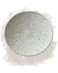 Plat "La Bohème" - Bleu/Gris - Terracotta