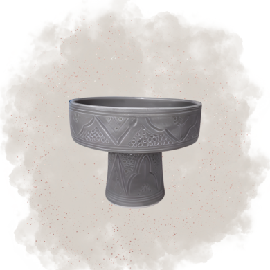 Coupe "La Tatouée" - Bleu/Gris